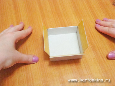 Квадратная коробочка в 5 шагов: мастер-класс