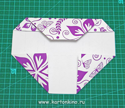 Подарочная оригами коробочка