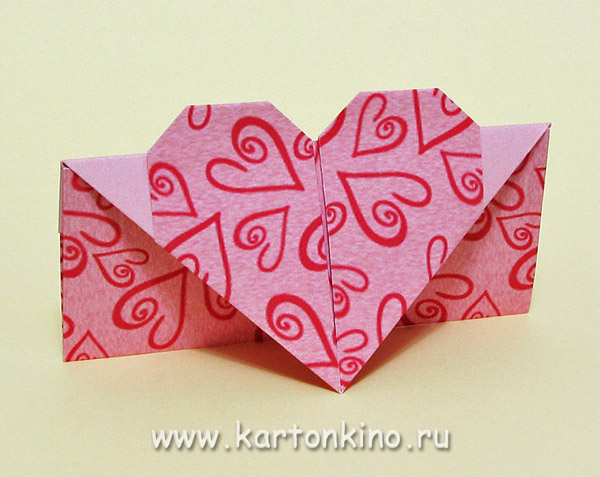 Маленький конверт с застежкой в форме сердца для Дня Святого Валентина, 58 шт.