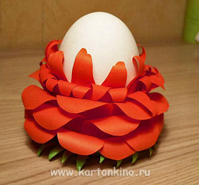 Упаковки и подставки Пасхальные Egg-flower-10