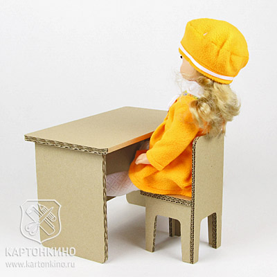 Кукольная мебель из картона своими руками (53 фото)