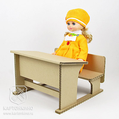 Как сделать кукольную мебель своими руками