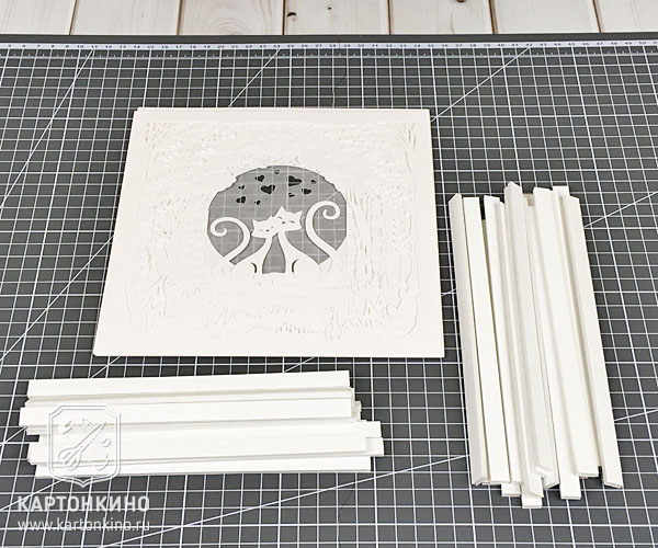 Лайтбокс из бумаги и картона: инструкция по изготовлению